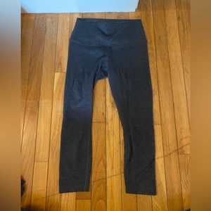 NOBULL charcoal heather matte 25” LIKE NEW